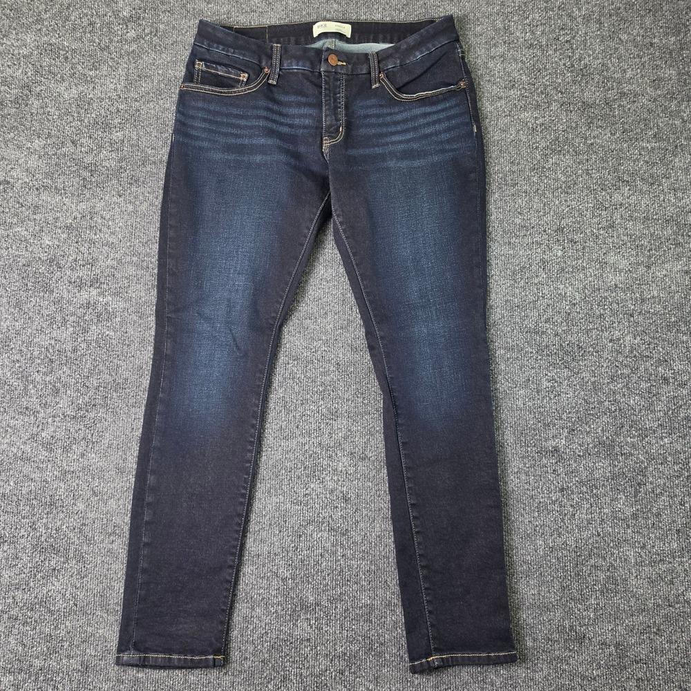Buckle BKE Stella Ankle Skinny Jeans Women's 31 Low Rise Slim Fit Dark Wash Blue